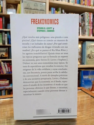 Freakonomics. Steven D. Levitt y Stephen J. Dubner