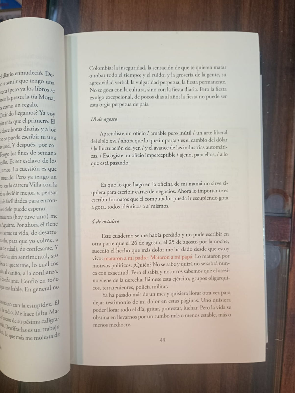 Lo que fue presente (Diarios 1985-2006) Héctor Abad Faciolince