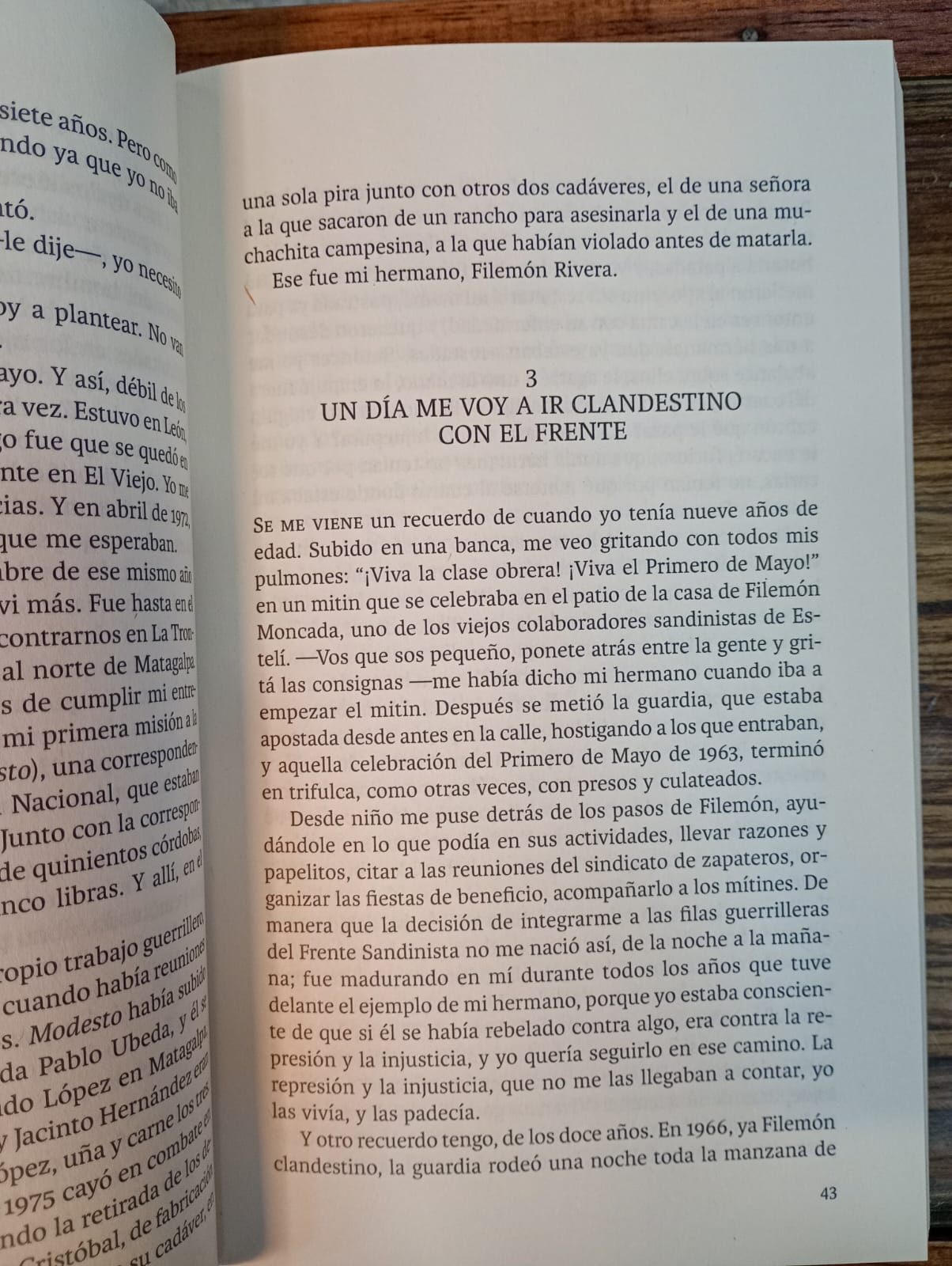 La marca del zorro. Sergio Ramírez