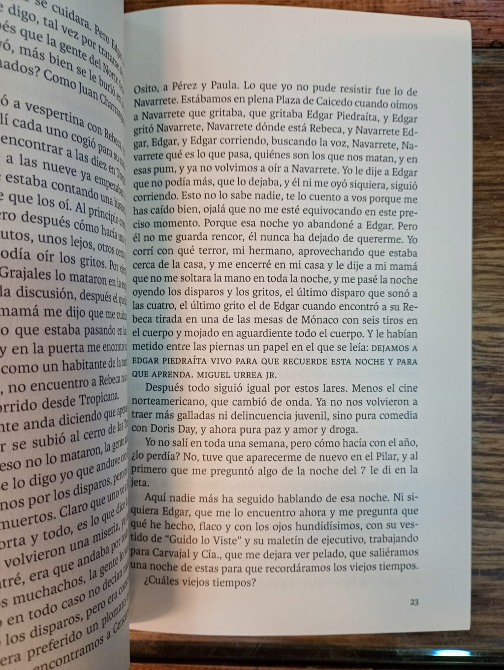 El atravesado. Andrés Caicedo