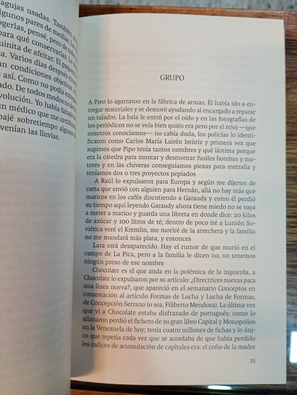 Hablapalabra, selección. Luis Britto García