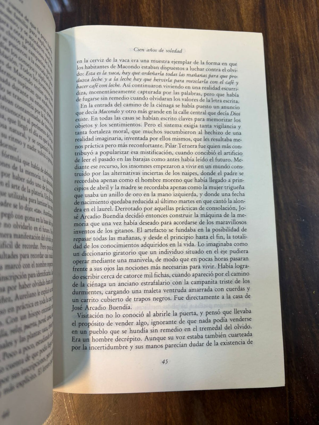 Cien años de soledad. Gabriel García Márquez