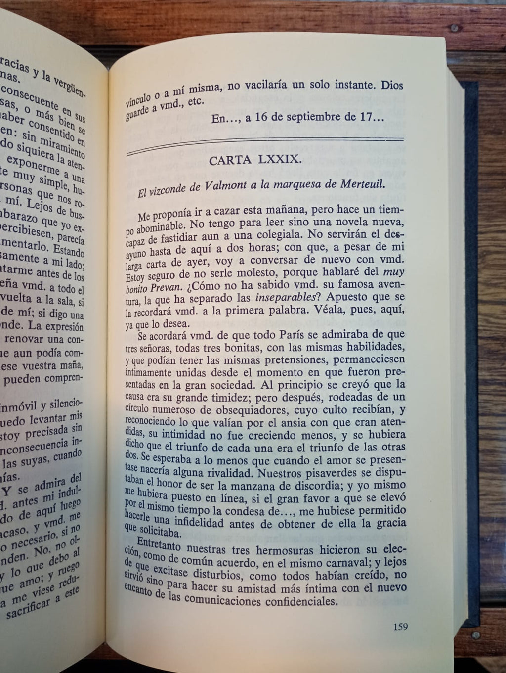 Las amistades peligrosas. Choderlos de Laclos
