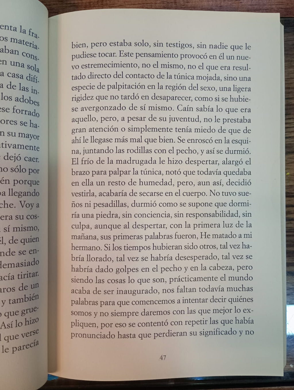 Caín. José Saramago