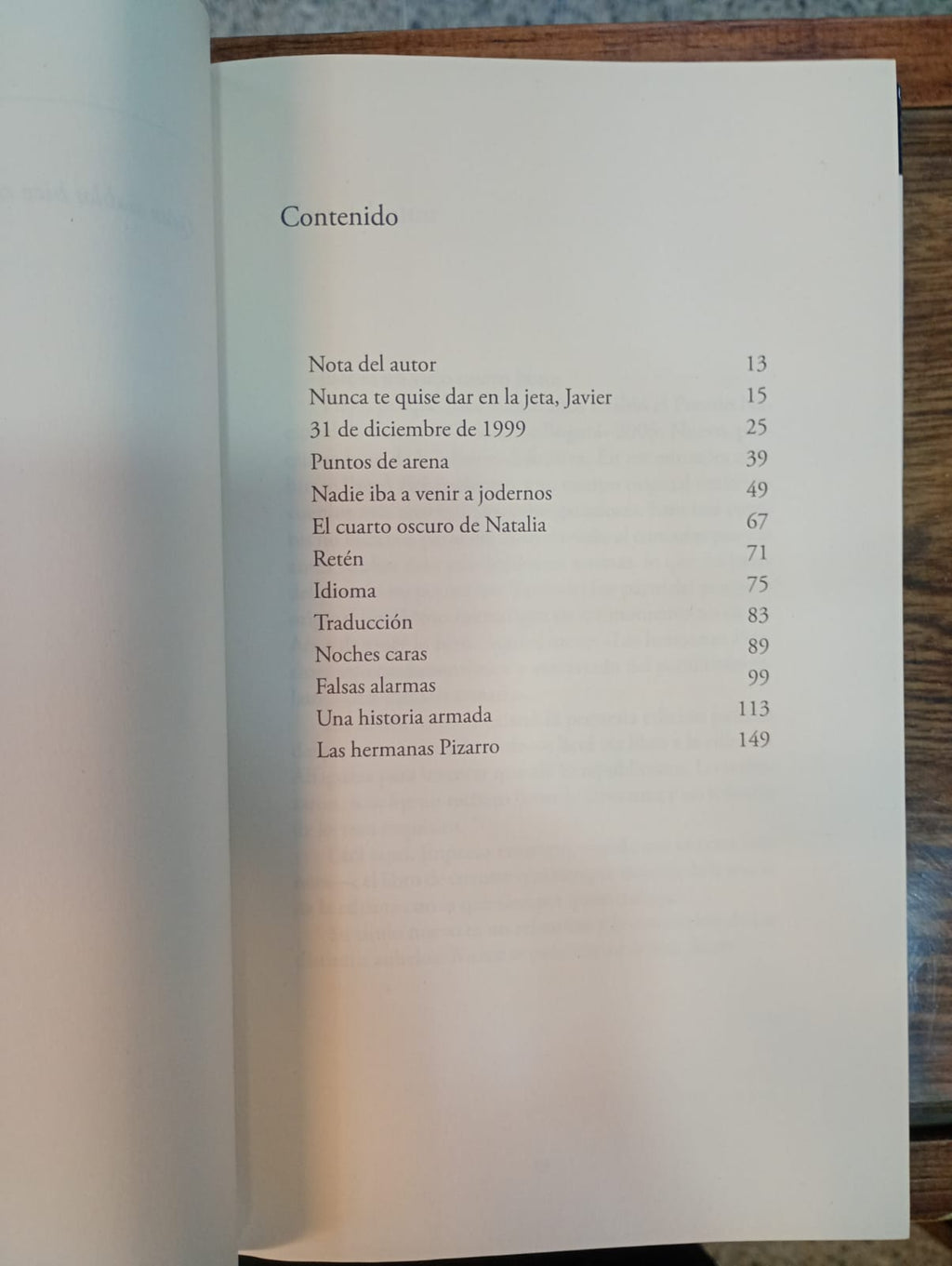 Nunca te quise dar en la jeta, Javier. Juan Álvarez