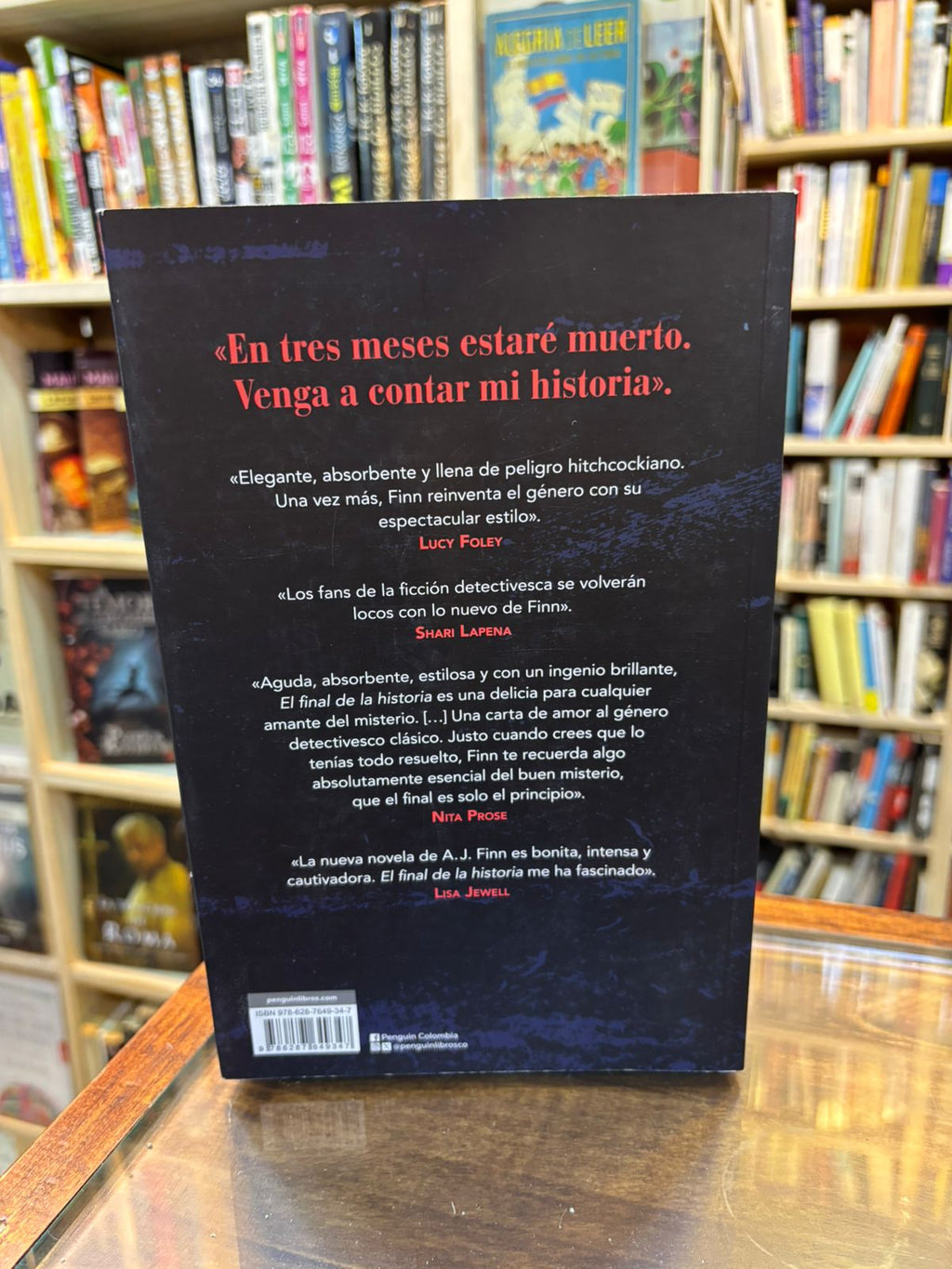 El final de la historia. A. J. Finn