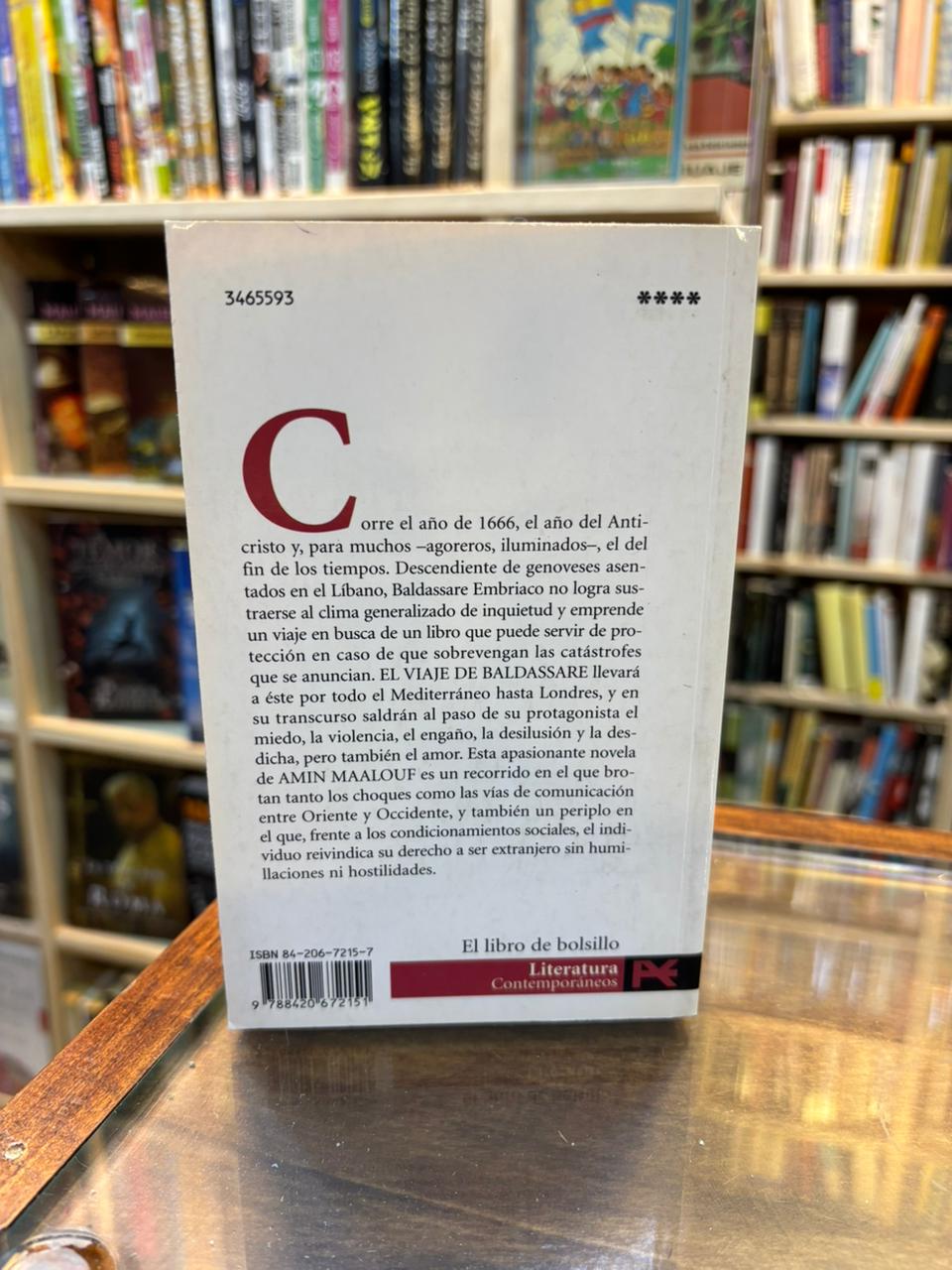 El viaje de Baldassare. Amin Maalouf