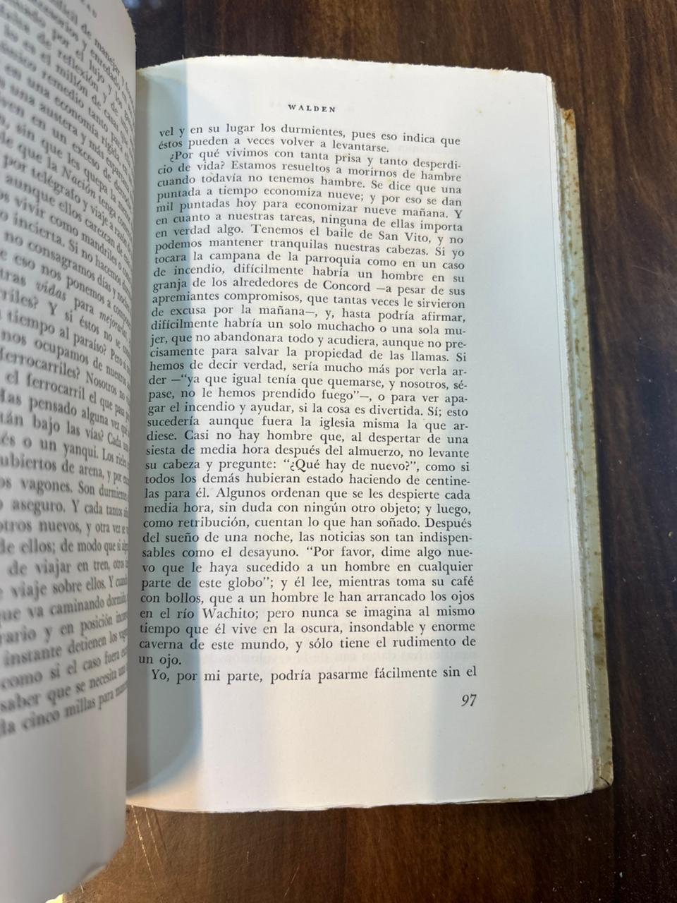 Walden o La vida en los bosquejos. Henry David Thoreau