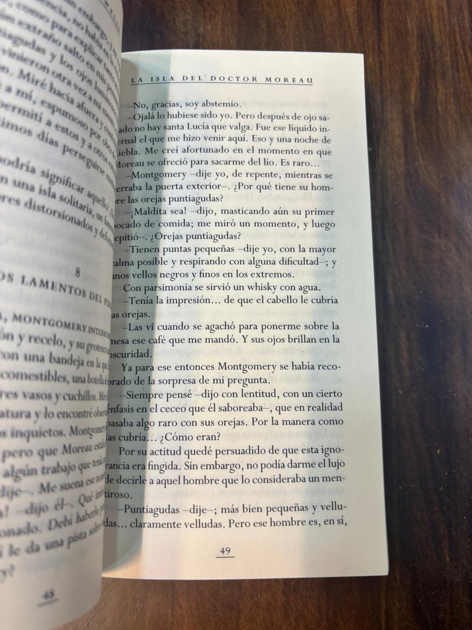 La isla del doctor Moreau. H. G. Wells (Edición Cara y Cruz)