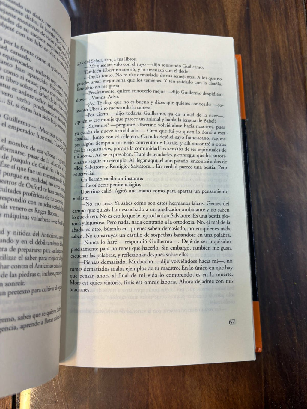 El nombre de la rosa. Umberto Eco