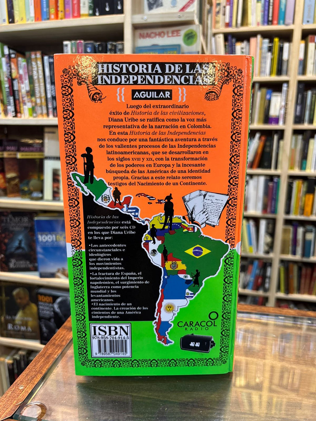 Historia de las Independencias. Diana Uribe (Incluye 6 CD´s)