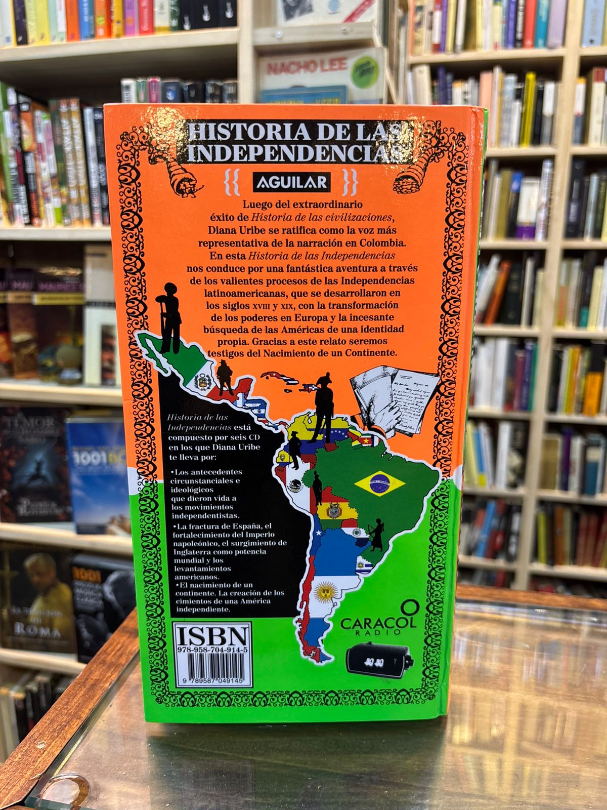 Historia de las Independencias. Diana Uribe (Incluye 6 CD´s)