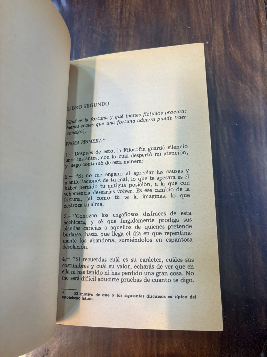 La consolación de la filosofía. Boecio