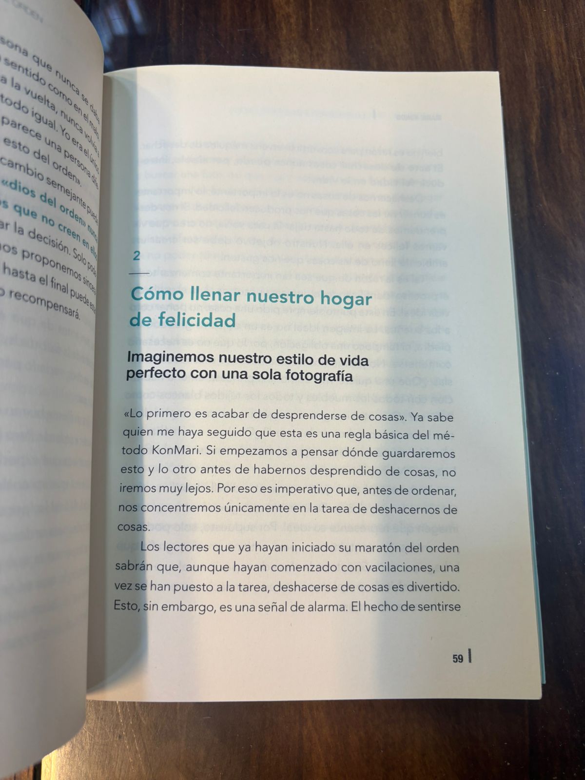 La felicidad después del orden. Marie Kondo