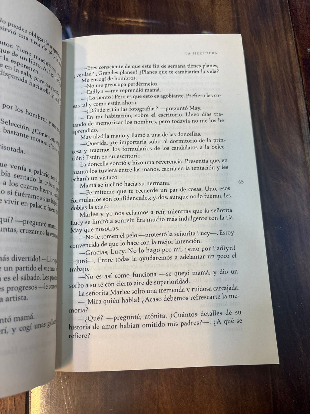 La heredera. Kiera Cass