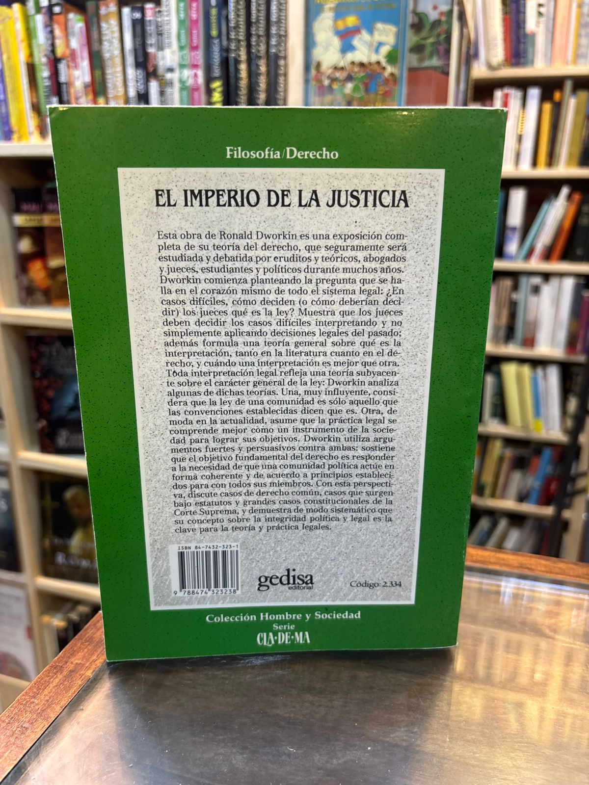 El imperio de la justicia. Ronald