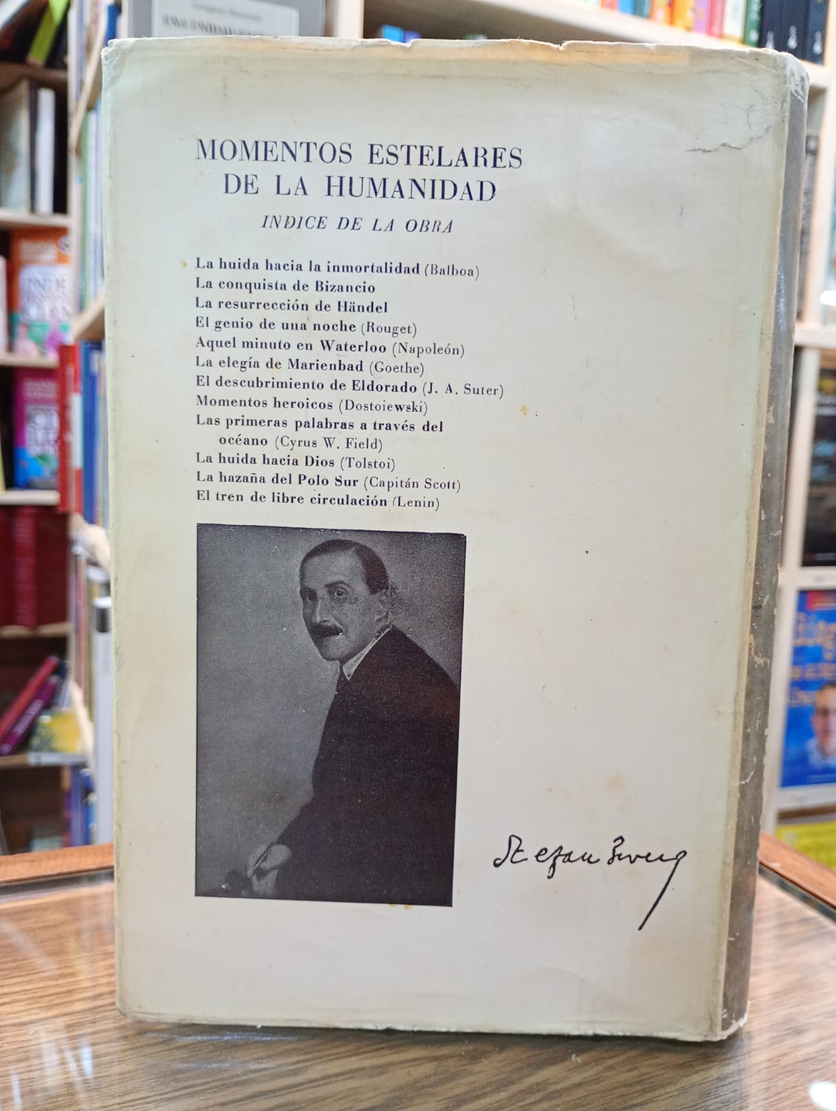 Momentos estelares de la humanidad. Stefan Zweig