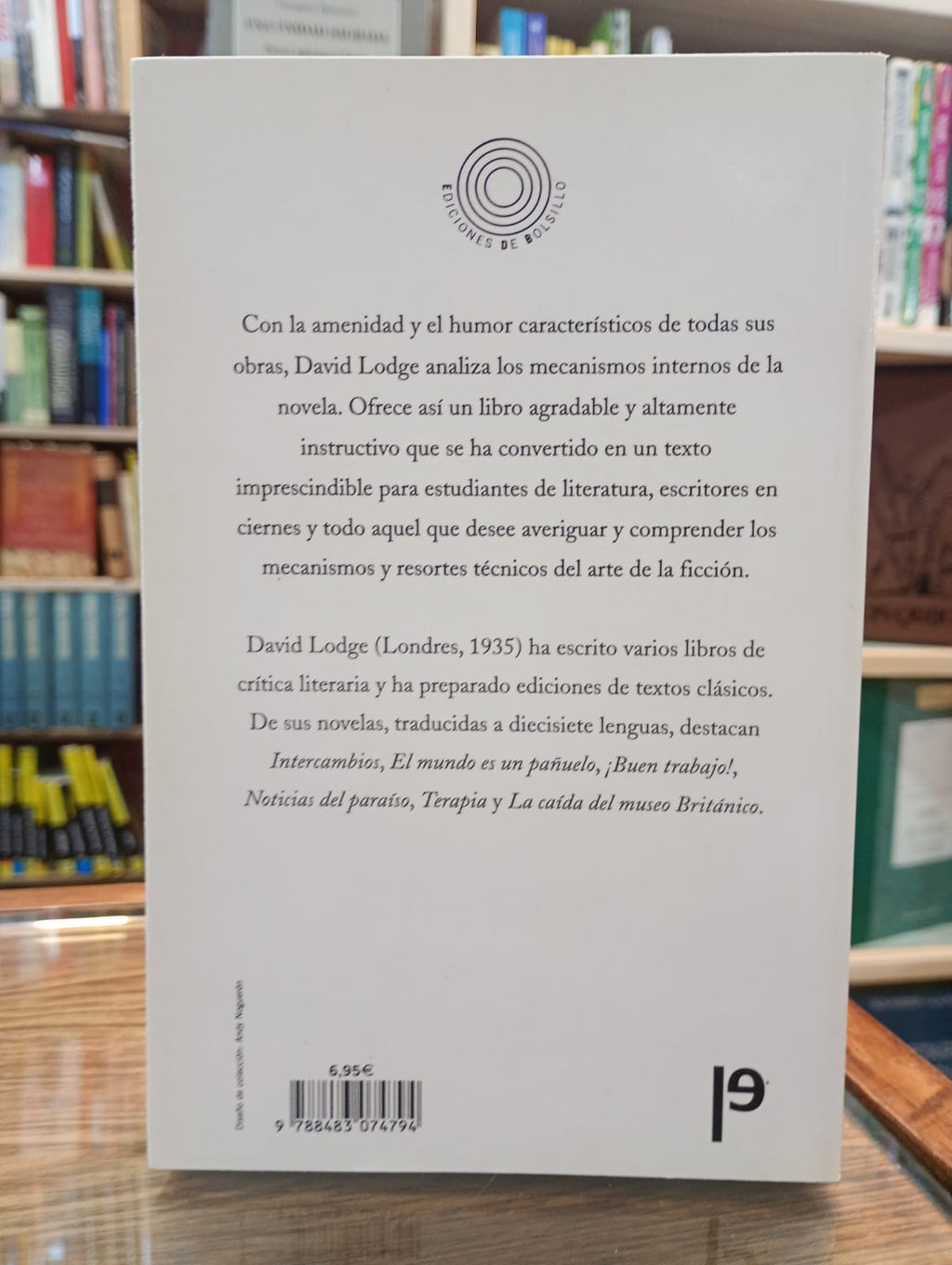 El arte de la ficción. David Lodge