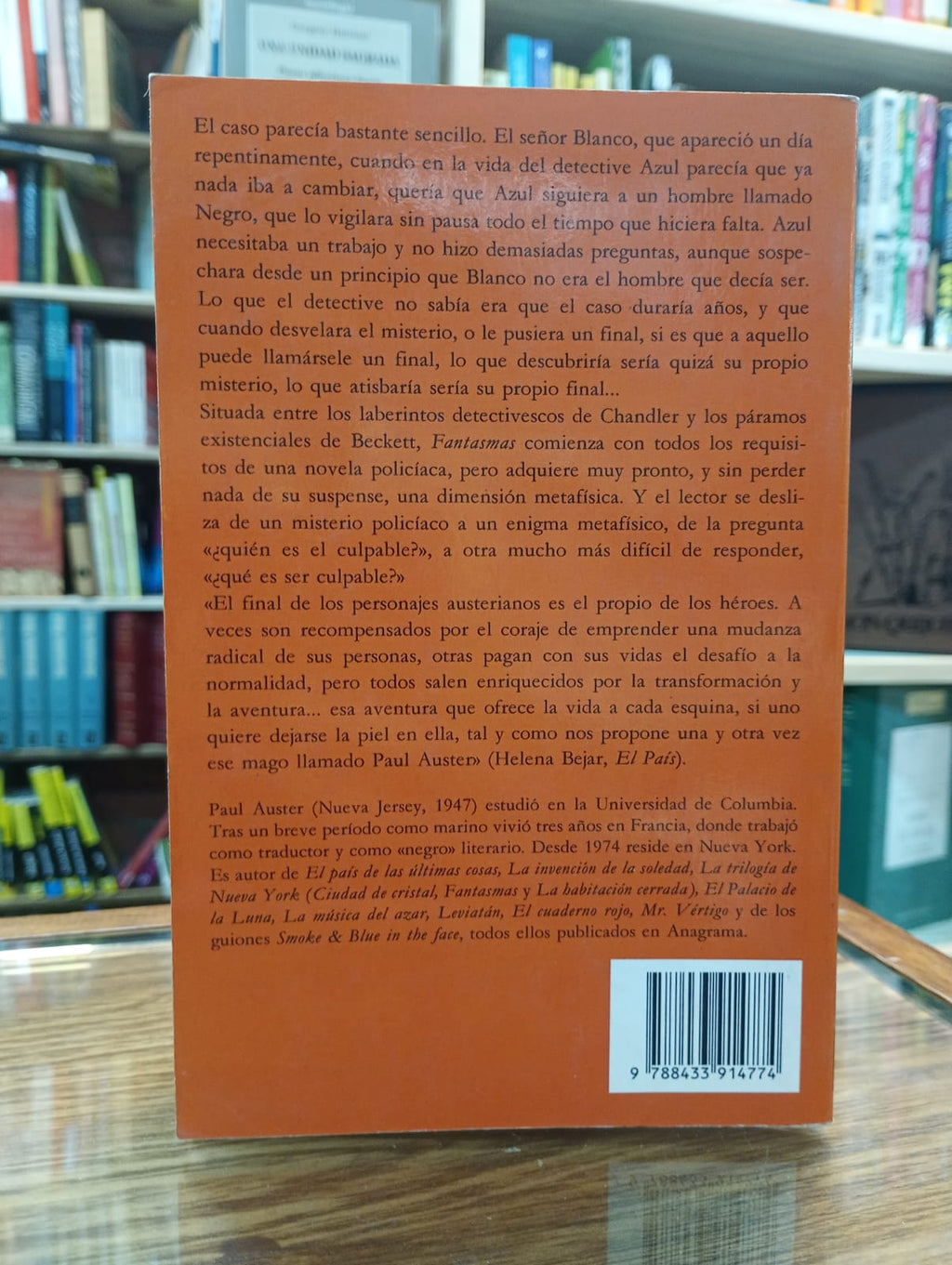 Fantasmas. Paul Auster