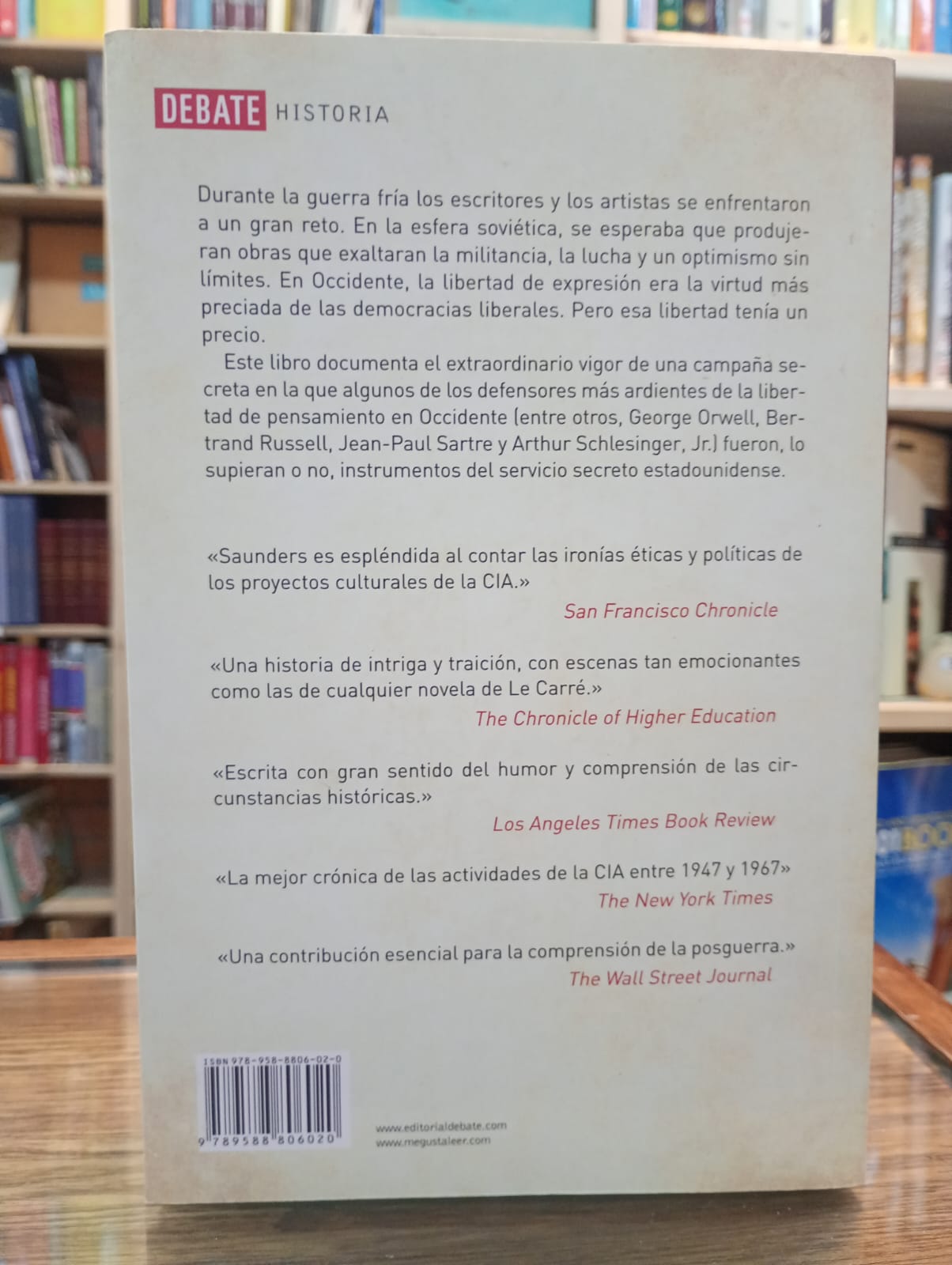 La CIA y la guerra fría cultural. Frances Stonor Saunders