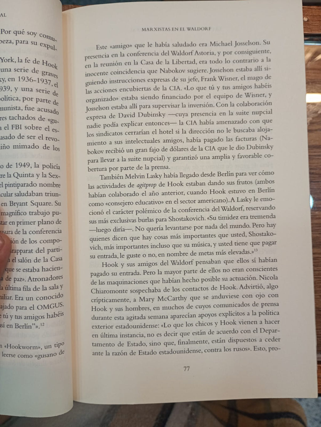 La CIA y la guerra fría cultural. Frances Stonor Saunders