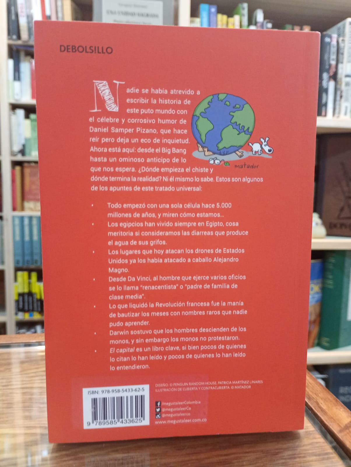 Breve historia de este puto mundo. Daniel Samper Pizano