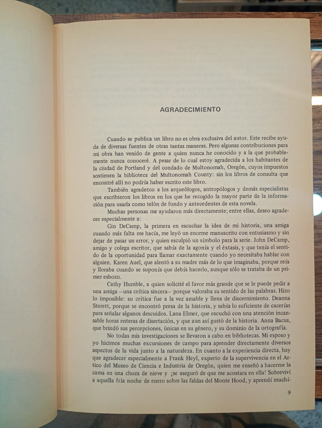 El clan del oso cavernario. Jean M, Auel
