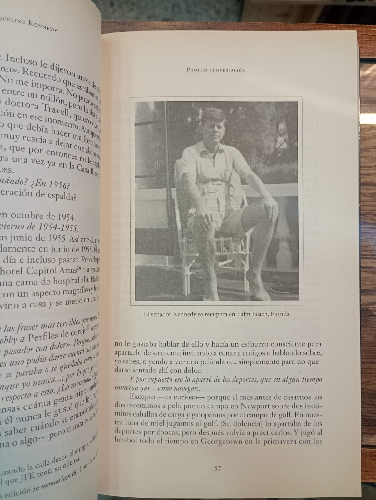 Conversaciones históricas sobre mi vida con John F. Kennedy. Jacqueline Kennedy