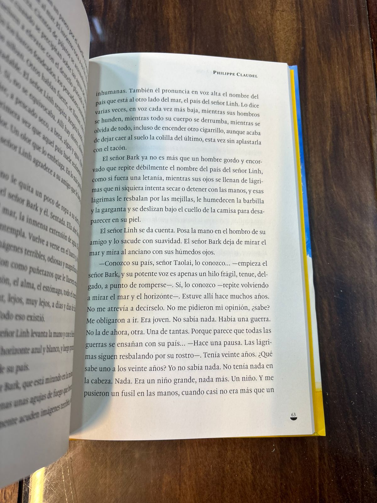 La nieta del señor Linh. Philippe Claudel