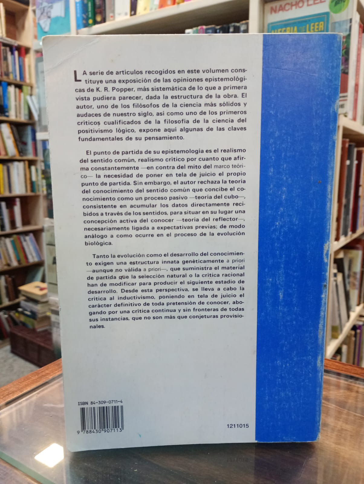 La lógica de la investigación científica. Karl R, Popper