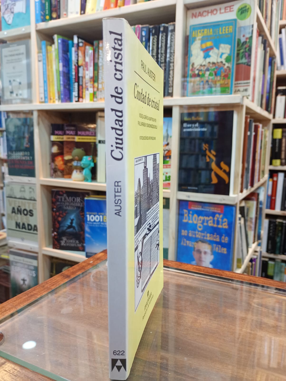 Ciudad de cristal (novela gráfica). Paul Auster