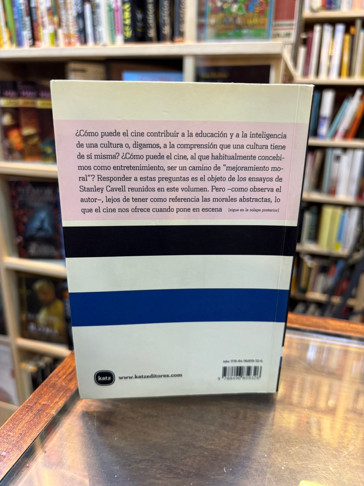 El cine, ¿puede hacernos mejores? Stanley Cavell