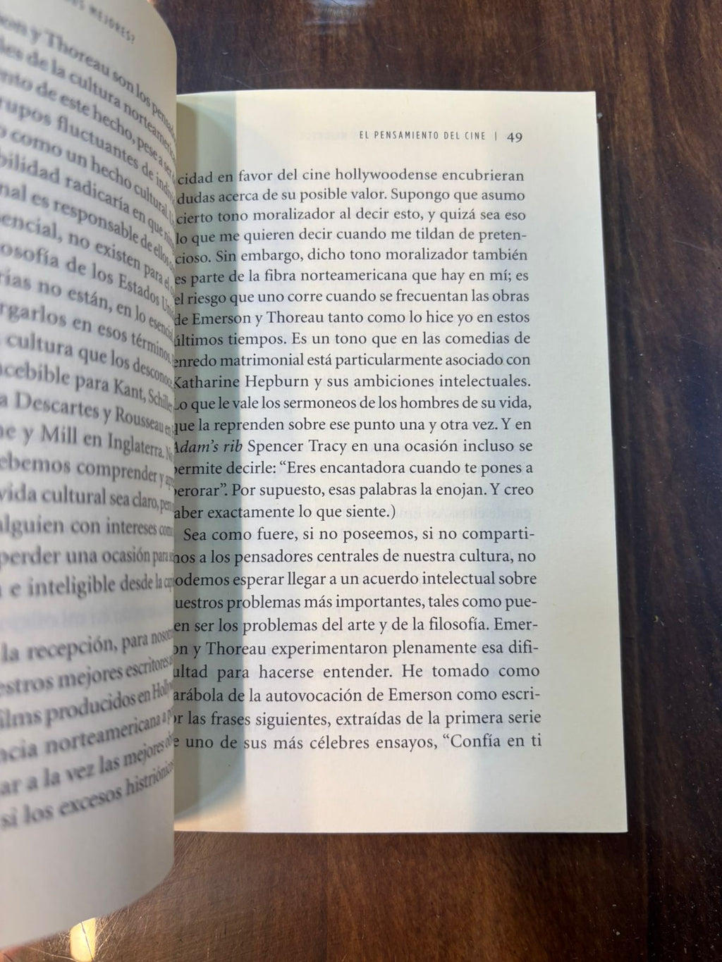 El cine, ¿puede hacernos mejores? Stanley Cavell