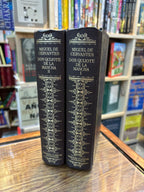 El ingenioso Hidalgo, Don Quijote de la Mancha. Miguel de Cervantes (tomos 1 y 2)