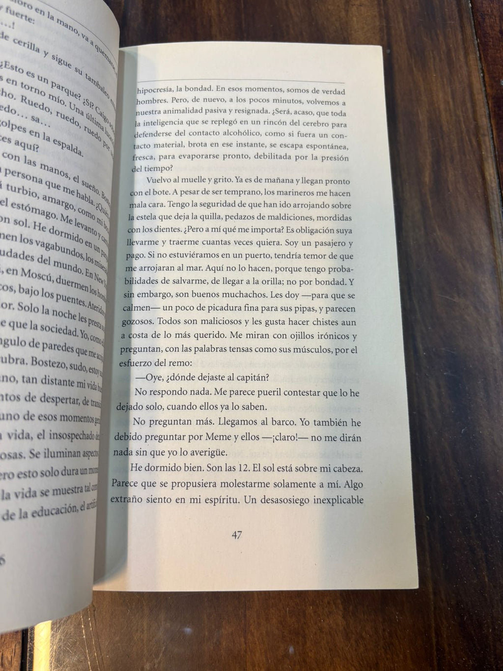 Cuatro años a bordo de mí mismo
