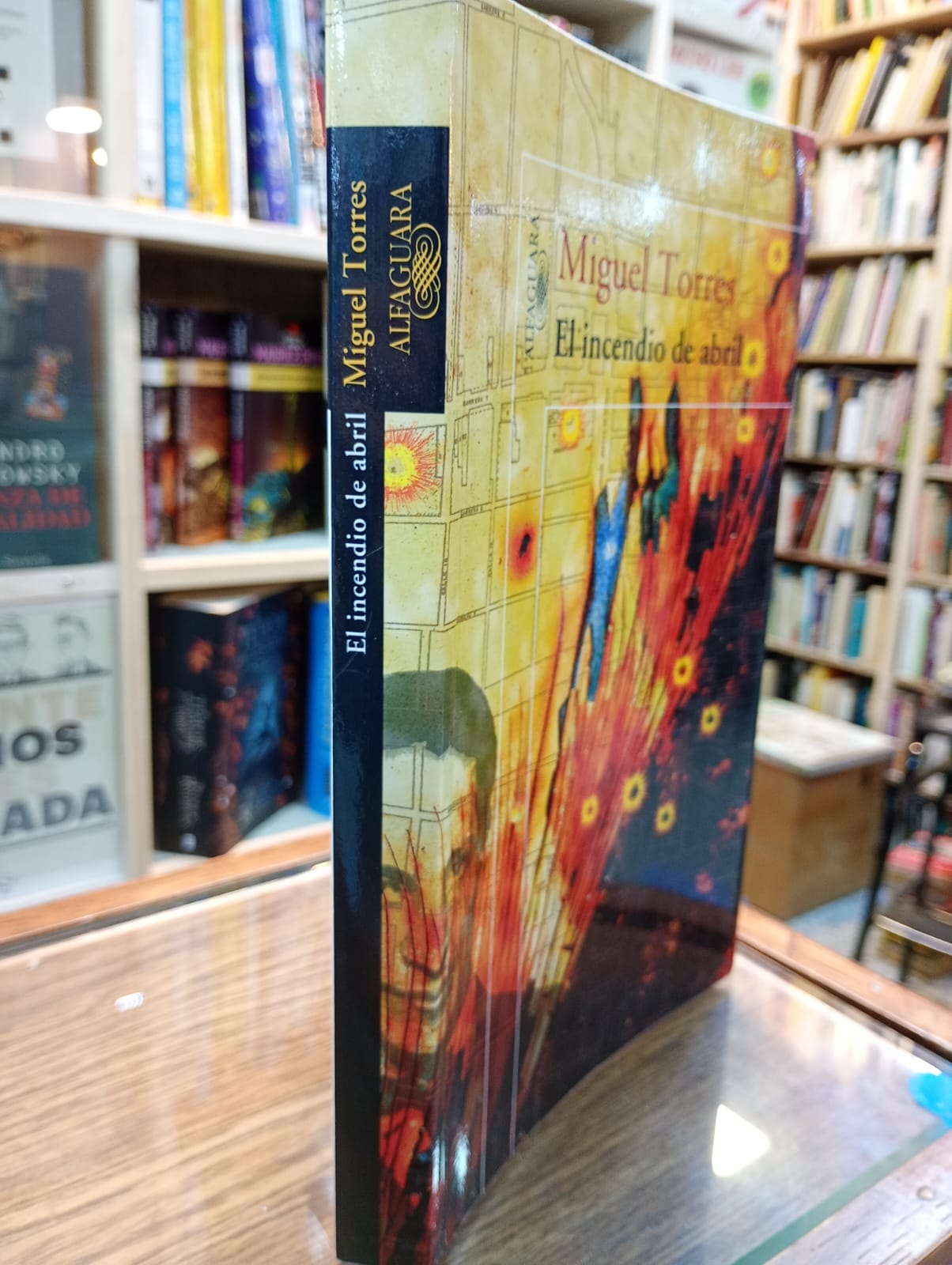 El incendio de abril