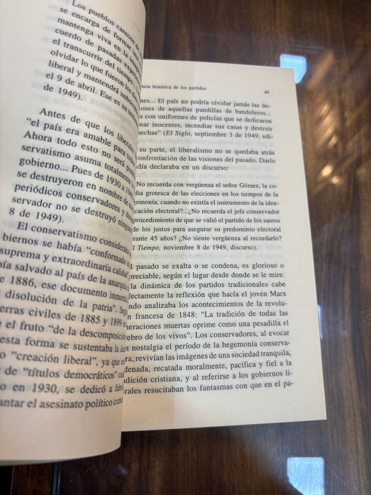 La mentalidad de las élites sobre la violencia en Colombia (1936-1949)