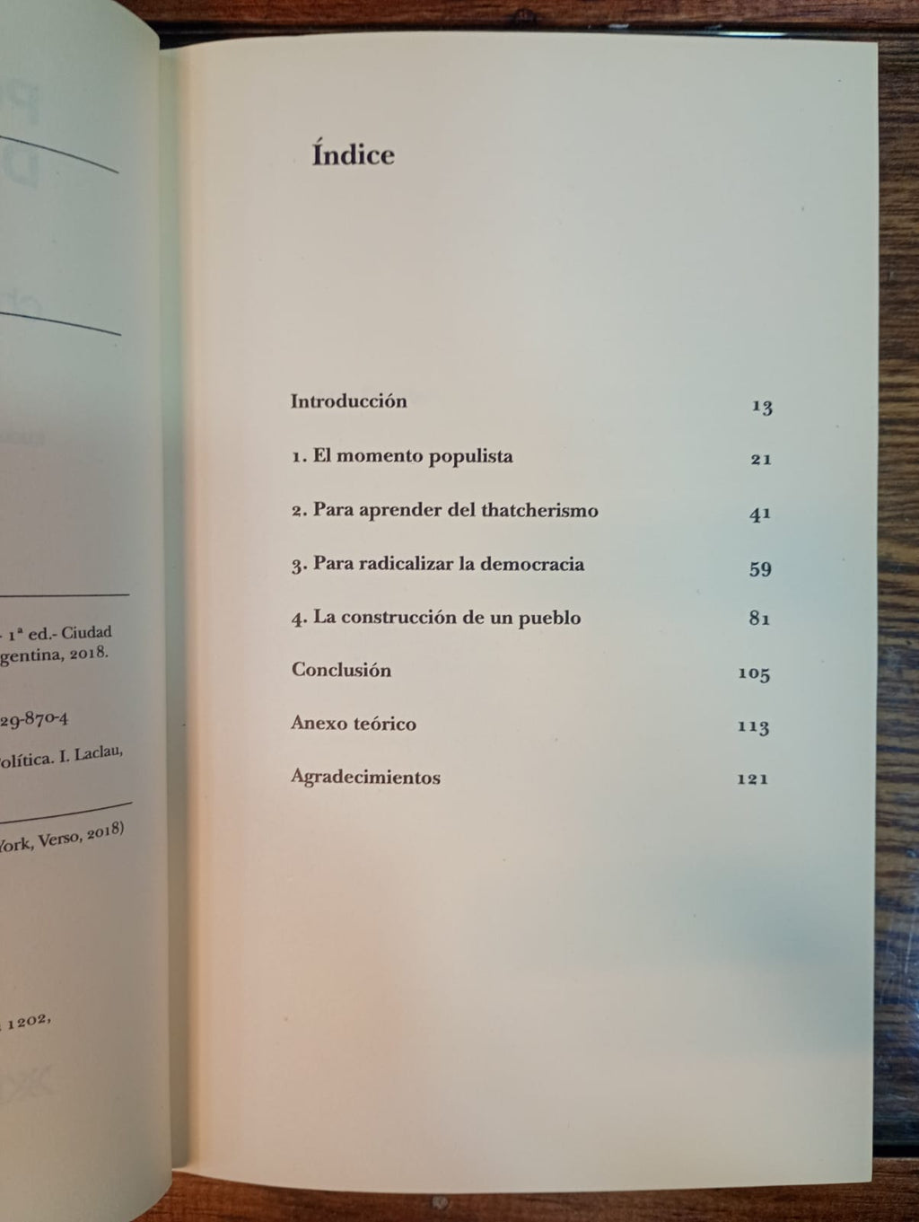 Por un populismo de izquierda