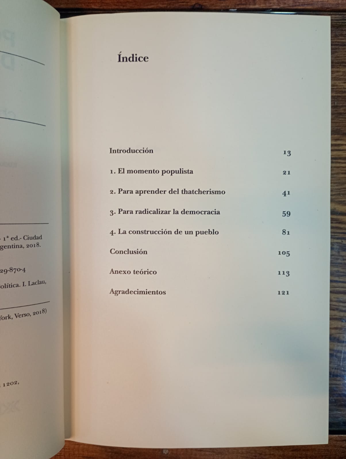 Por un populismo de izquierda