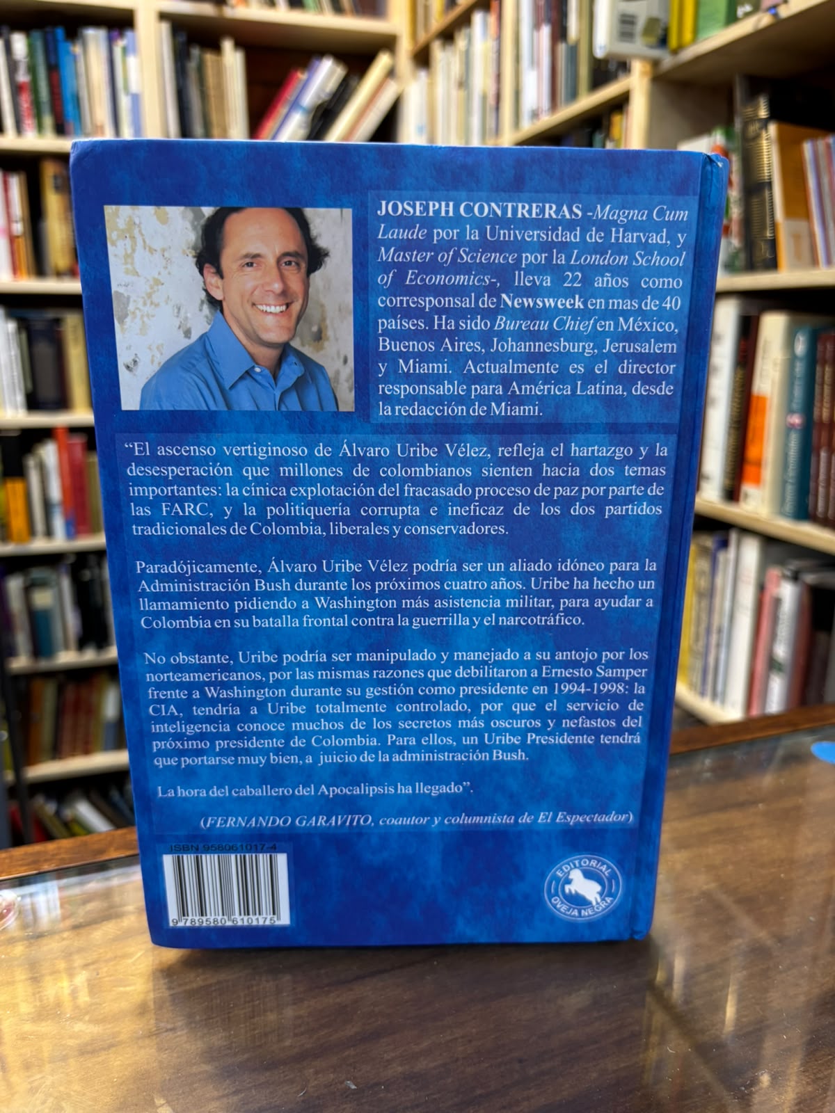 Biografía no autorizada de Álvaro Uribe Vélez