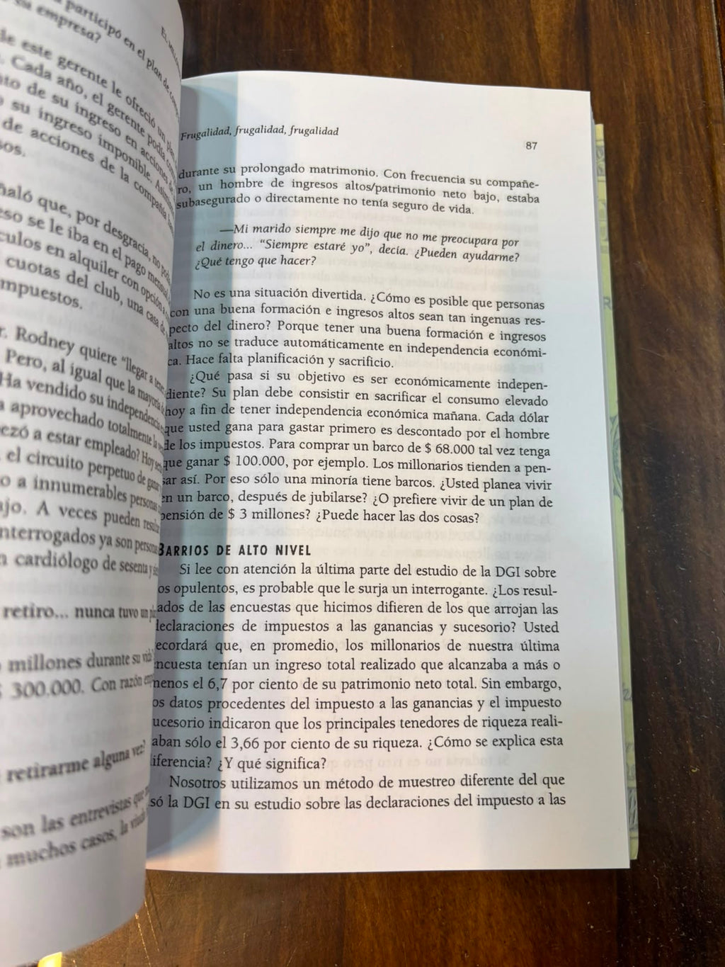 El millonario de al lado