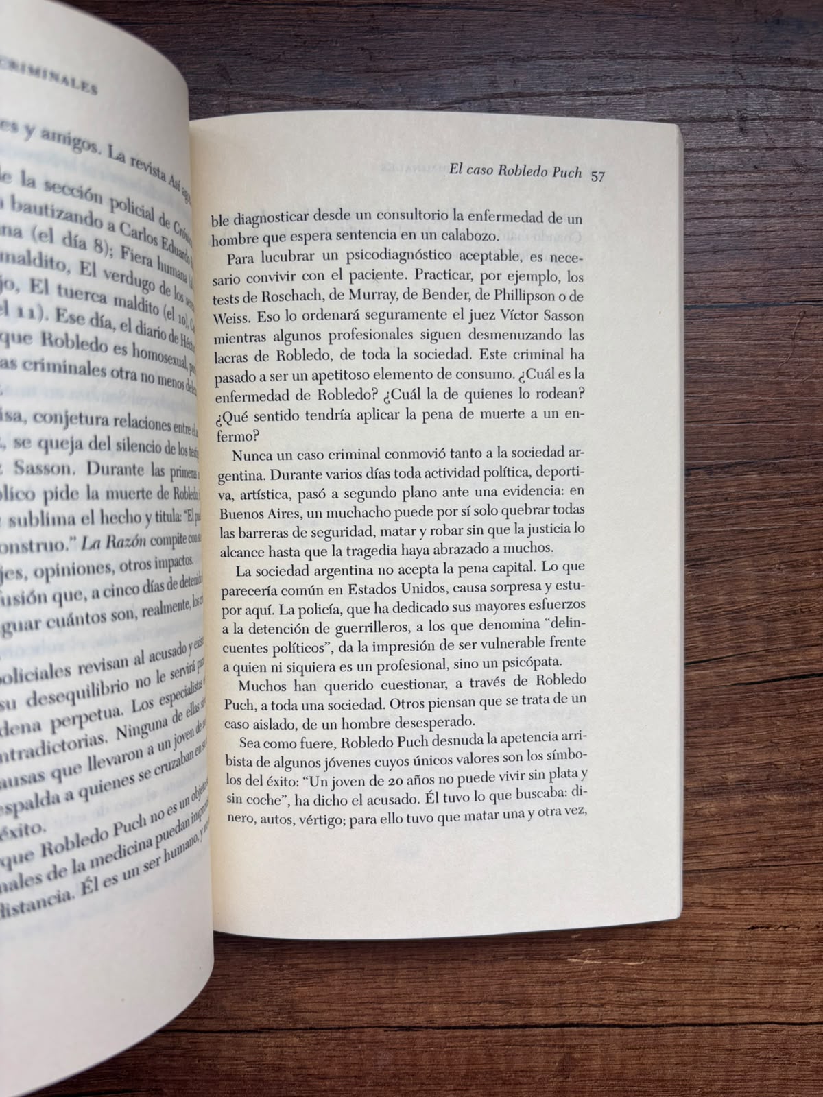 Artistas, locos y criminales