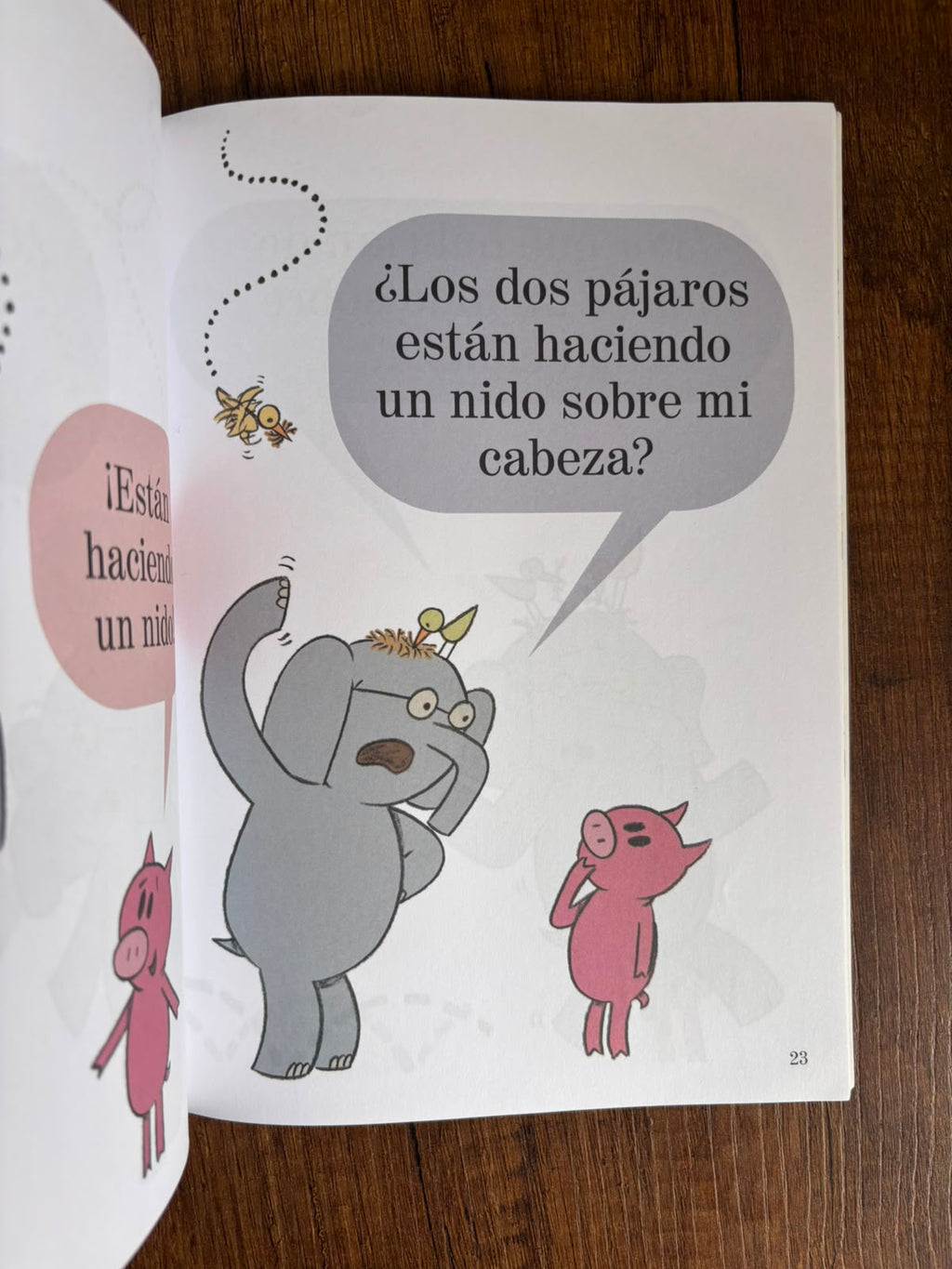 ¡Tienes un pájaro en la cabeza!