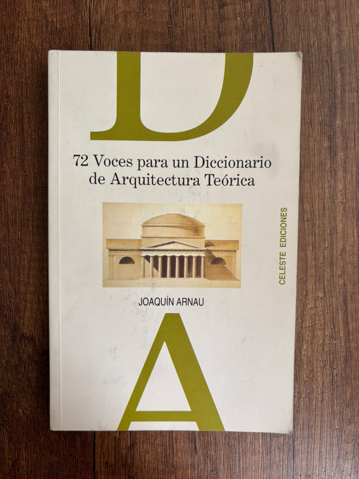 72 voces para un diccionario de arquitectura teórica