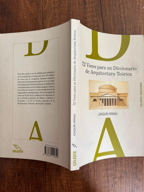 72 voces para un diccionario de arquitectura teórica