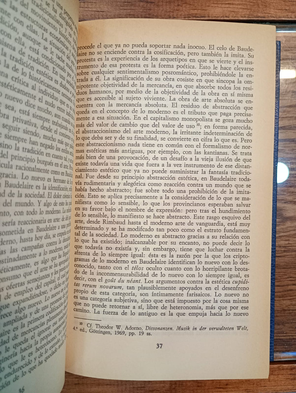Teoría estética