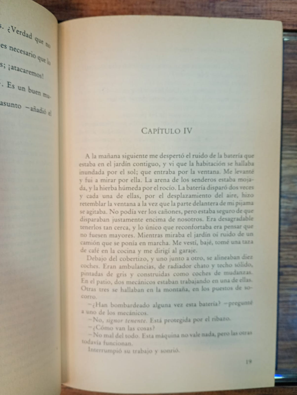 Adiós a las armas