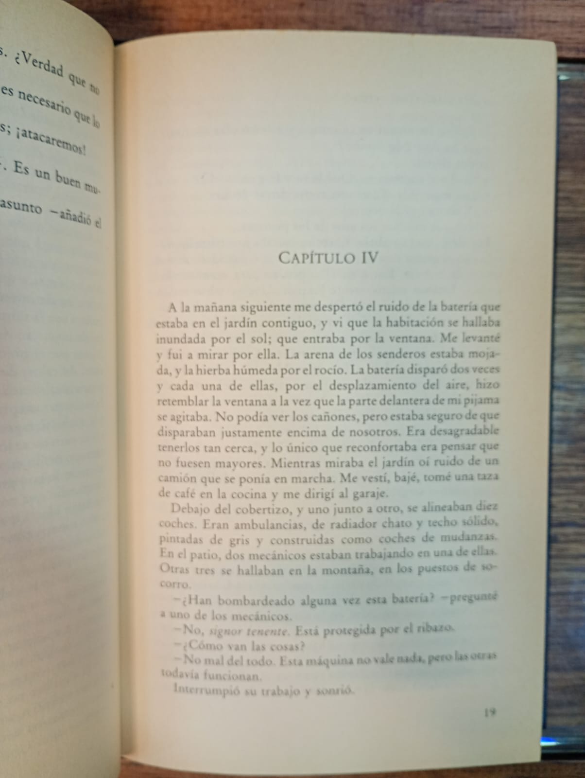 Adiós a las armas