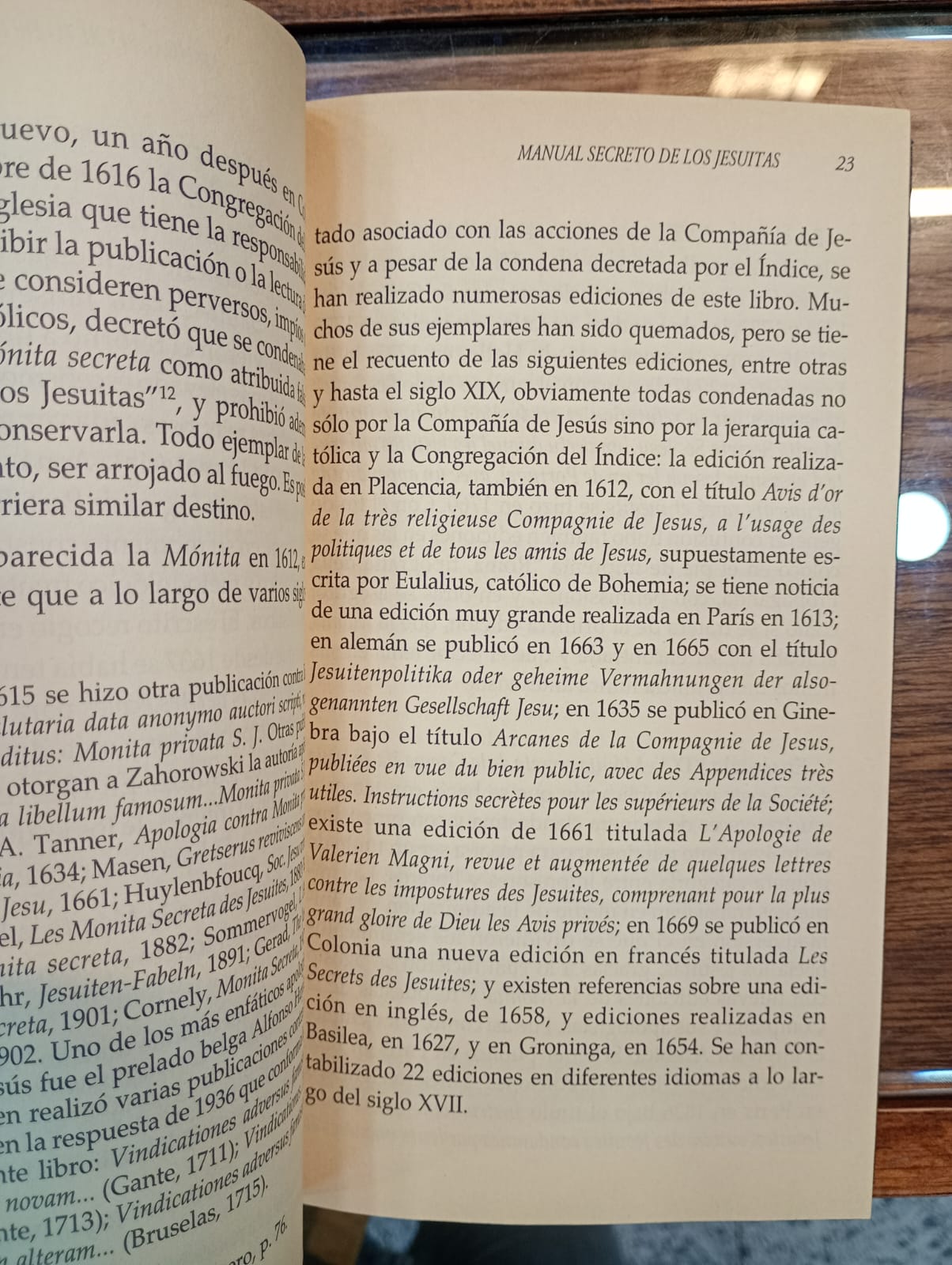 Manual secreto de los Jesuitas