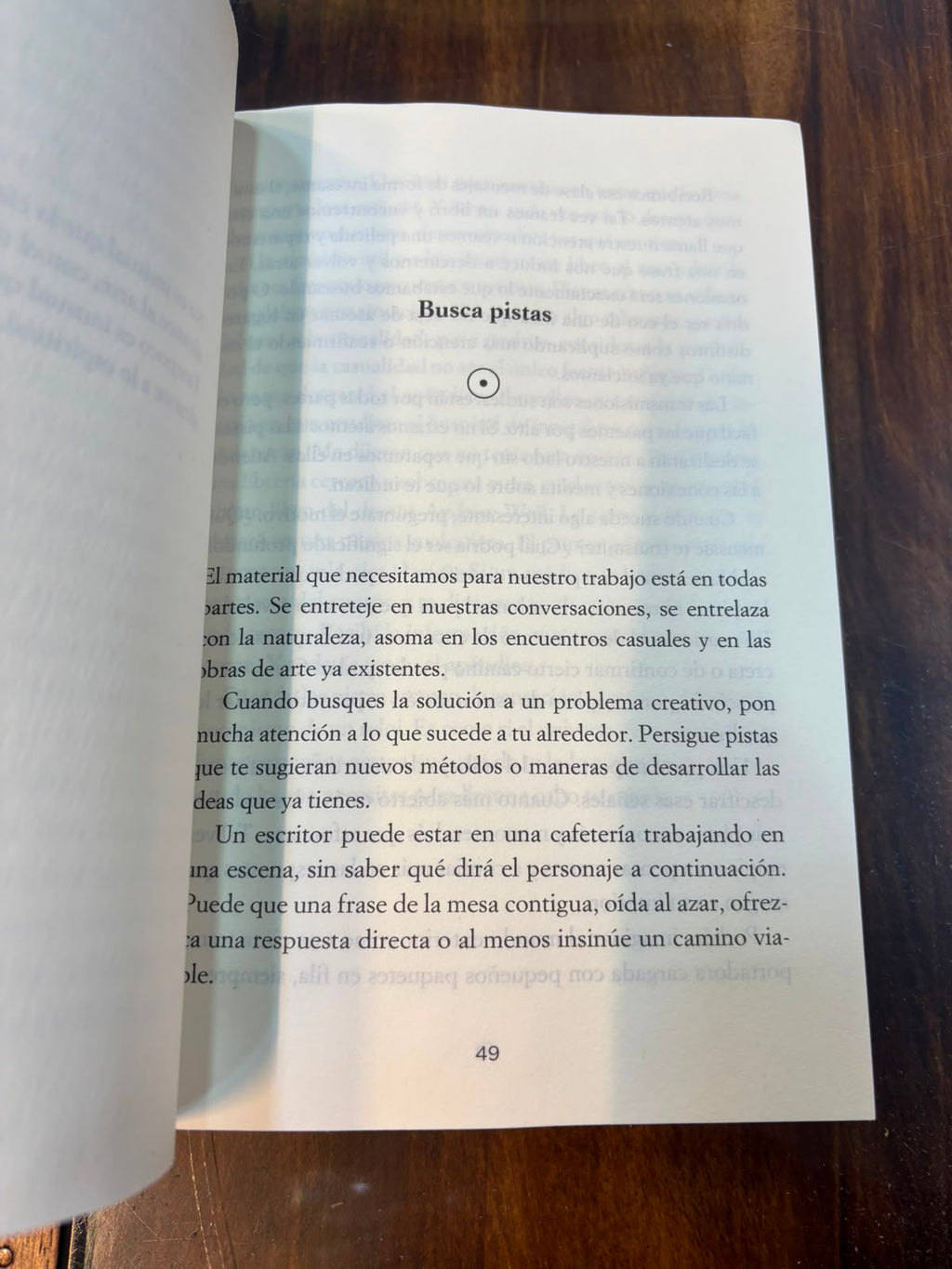 El acto de crear: Una manera de ser